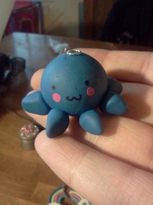 Super kawaii octoput charm!