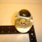 CLEAR  EGG BUBBLE Paper Weight VERY GOOD-NO SCRATCHES