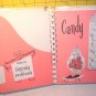 VINTAGE COOKING CLIPS BOOK-HB-unused--GREAT FOR COLLECTING RECIPES