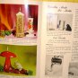 CREATING CANDLES FOR EASY LIVING--1970--INSTRUCTION BOOK-25 PAGES