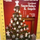 CROCHETED SNOWFLAKES & ANGELS-1983-LEISURE ARTS NO. 255 LEAFLET-8 PAGES