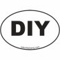 DIY Mini Euro Style Oval Sticker