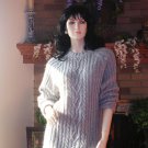 SOFT SURROUNDINGS MY BOYFRIEND'S SWEATER Silk/Angora/Nylon GRAY Washable $128 M