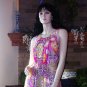 NWT SOFT SURROUNDINGS SILK STEPPE TANK MULTI PINK LARGE