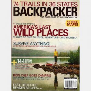 BACKPACKER October 2004 Magazine Great Bear Rain Forest WHITE MOUNTAINS Machu Picchu