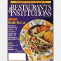 RESTAURANTS & INSTITUTIONS Feb 1995 Magazine FRED THE BAKER DUNKIN DONUTS Health Mex STOP PILFERING