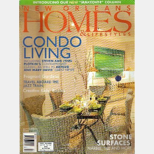 NEW ORLEANS HOMES LIFESTYLES September 2004 Magazine Jazz Train