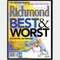 RICHMOND August 2001 Virginia Magazine BEST WORST Sa'ad El-Amin Gregg Stallings JULIE BRAGG