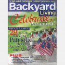 BACKYARD LIVING July August 2005 Magazine No Wilt Flowers Small-space Backyard Makeover