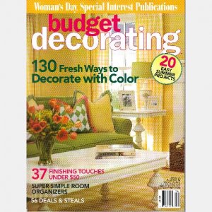 Woman's Day Special Interest BUDGET DECORATING Magazine 2007 Volume 17 XVII Number 2