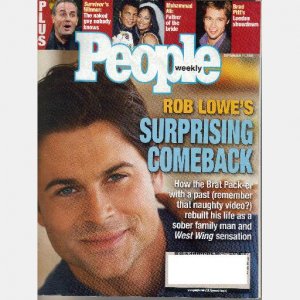 PEOPLE WEEKLY September 11 2000 Magazine ROB LOWE West Wing Richard Hatch Anne Graham Lotz