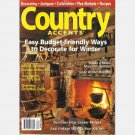 COUNTRY ACCENTS Winter 2007 Magazine White House Inn Cooperstown NY Publick House Inn Sturbridge MA