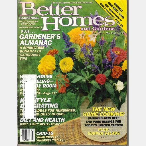 BETTER HOMES and GARDENS May 1987 Magazine Volume 65 No 5