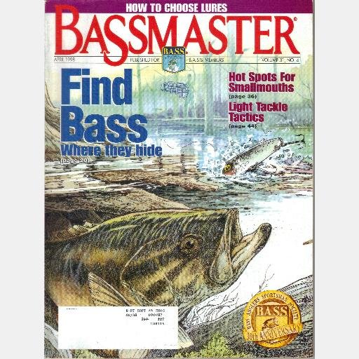 BASSMASTER April 1998 Vol 31 No 4 Pete Daniels Mississippi MIKE BALDWIN Lake Havasu Invitational