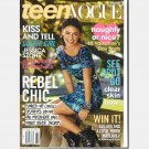 TEEN VOGUE February 2010 Magazine JESSICA SZOHR Rebel chic Stoery Schifter