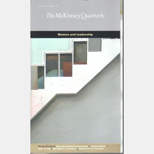 The McKinsey Quarterly 2008 No 4 Women Leadership CAPITAL PROJECTS Solar Energy Innovation