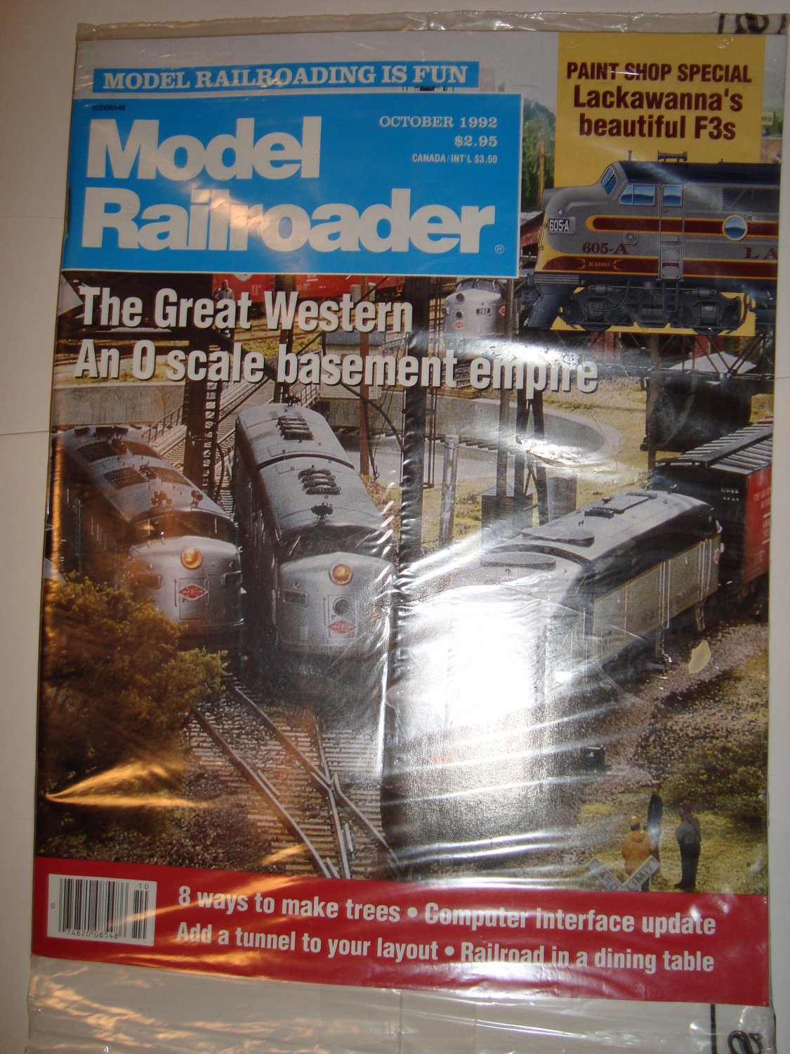 MODEL RAILROADER October 1992 Vol 59 No 10 Magazine Great 