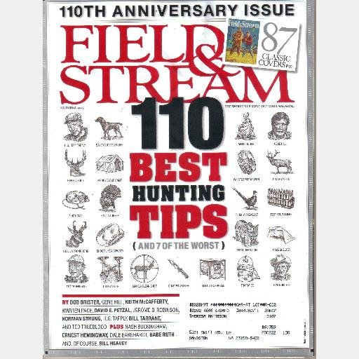 FIELD & STREAM October 2005 Anniversary NASH BUCKINGHAM Sgt Lucas Wilson Chipper Joes Trey Teague