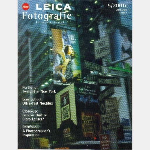 Leica Fotografie International June July 5 2001 Noctilux Ursula Hillmann Ladislav Drezdovicz