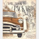 Now Look to Packard for '53 sales brochure