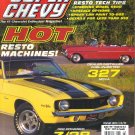 Super Chevy Magazine-March 1999 Gary Trahan-1969 Yellow Camaro Z28-Silver Streak Engine