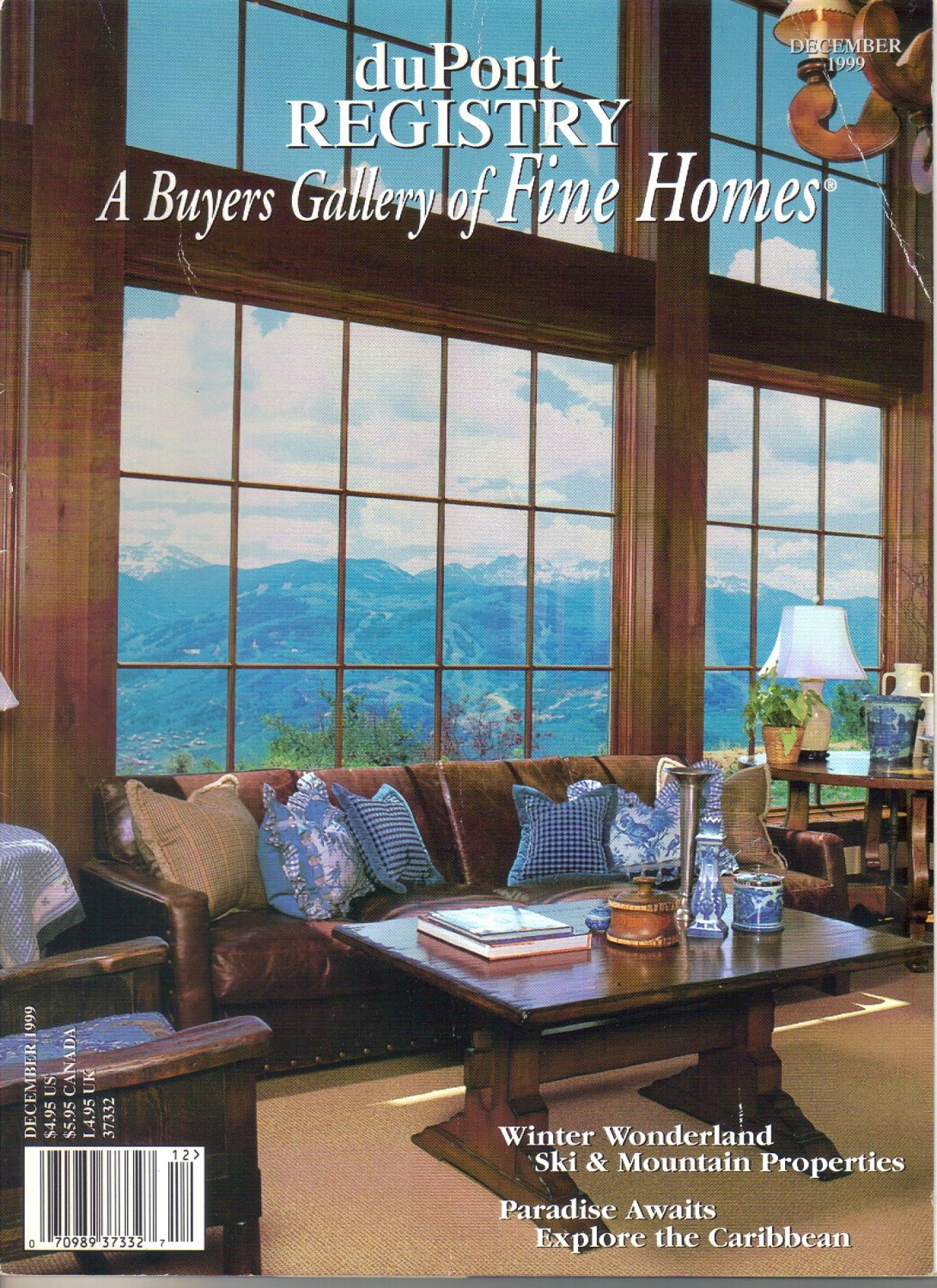 Dupont Registry A Buyers Gallery Of Fine Homes Magazine December 1999