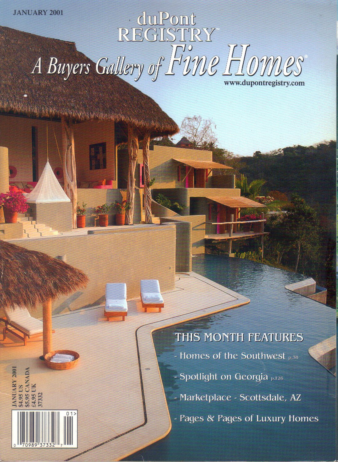 duPont Registry A Buyers Gallery of Fine Homes Magazine-January 2001-Casa Barranquilla-Carreyes