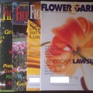 FLOWER & GARDEN Magazine LOT 4 issues 2000 January May July September