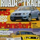 Road & Track Magazine December 2004 Vol 56 Mercedes SLK55 AMG Porsche BOXSTER Maserati Quattroporte
