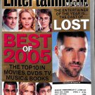 Entertainment Weekly Magazine December 30 2005 (No 856/857) Entertainer Year: LOST Matthew Fox