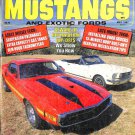 Fabulous Mustangs Exotic Fords Magazine May 1987 1970 Shelby GT350-1968 Comet Cyclone-1968 Cougr XR7