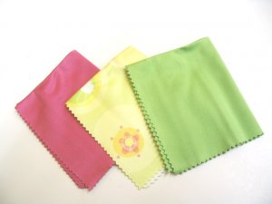 Three Pack Microfiber Cloths