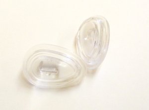 Biofeel Nose Pads, Hypoallergenic 1 pair Screw-in