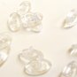 10 mm silicone symmetrical nose pads snap-in 1 pair