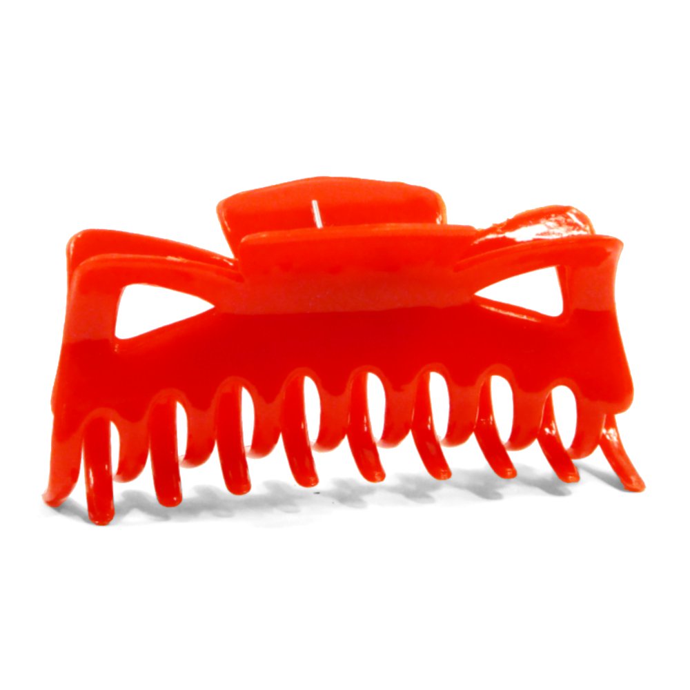 Hair Claw Clip Large 4-½" Red Plastic Fashion Accessory _1863