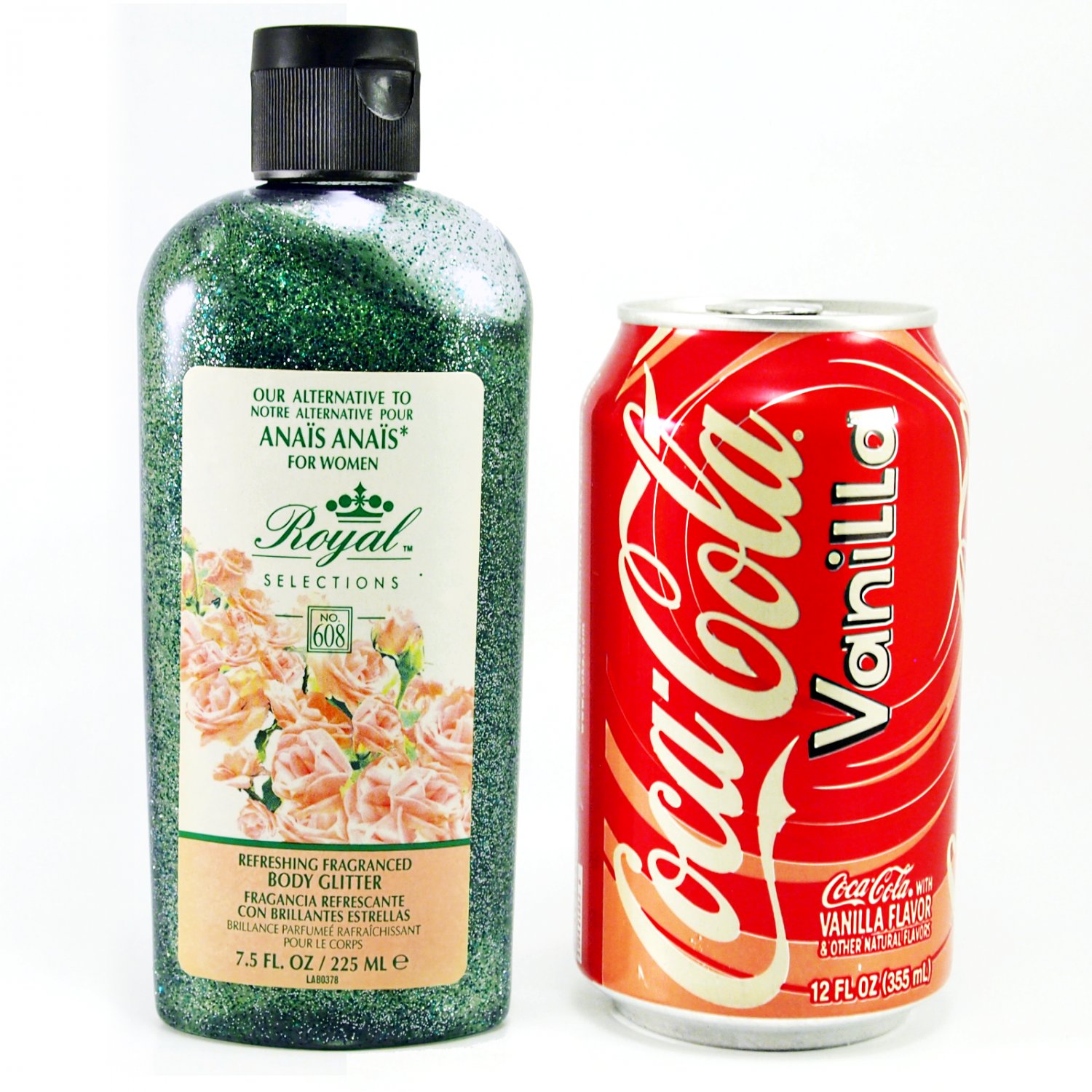 Body Glitter + Perfume 2in1 Gel Royal Selections Alternative to Anais