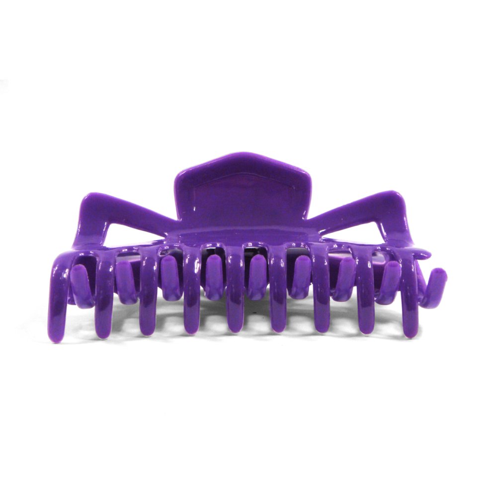 Hair Claw Clips Large 4½" Purple Plastic Lot of 1 Dozen _1855x12