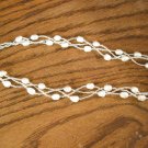 Fresh Water Pearls & White Seed Bead Necklace