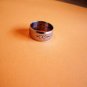 New Size 10 Hearts Frosted Stainless Steel Band/ Ring