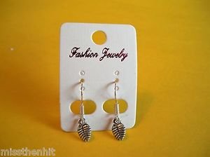 New Plastic Silver Beehive Hook Earrings For Pierced Ears