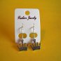 New Plastic Silver Crown Hook Earrings For Pierced Ears