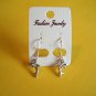 New Plastic Silver Dolphin Hook Earrings For Pierced Ears