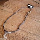 New Slver Zinc Alloy Moon With 4 Stars 18 Inch Necklace