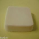 Handcrafted White Aquare 3 Oz Bar Of Cocoa Butter Almond Soap