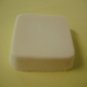 Handcrafted White Aquare 3 Oz Bar Of Cocoa Butter Almond Soap