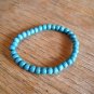 New blue Round Wooden Beads Stretchable Bracelet