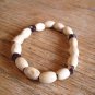 New Natural Wooden Beads Strechable Bracelet