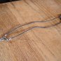 New Silver Zinc Alloy Shoes Pendant 18 Inch Necklace