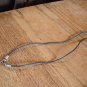 New Silver Zinc Alloy Round Tree Pendant 18 Inch Necklace