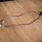 New Silver Zinc Alloy Peace Pendant 18 Inch Necklace